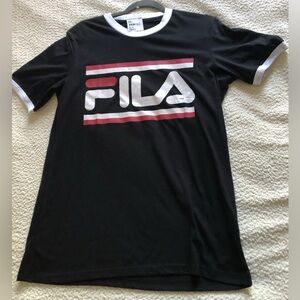 FILA Youth Small Tee-shirt Short sleeve Emblem Embossed Crew Neck New with tags